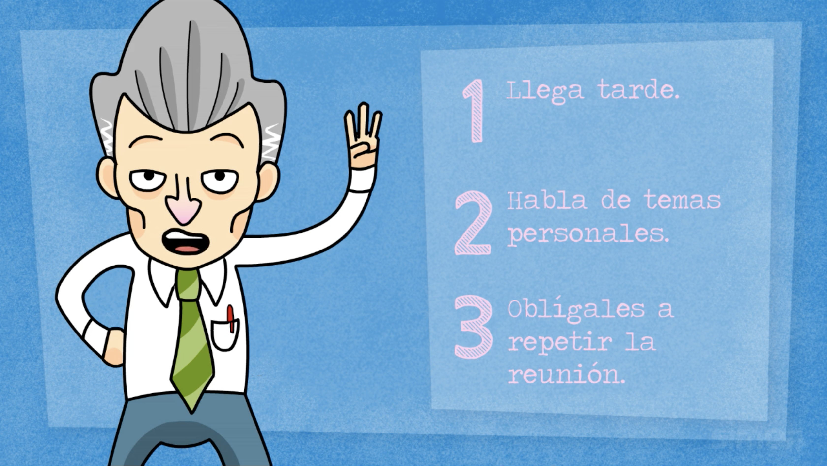El Robatiempos te enseña cómo hacer perder el mayor tiempo posible a tus compañeros